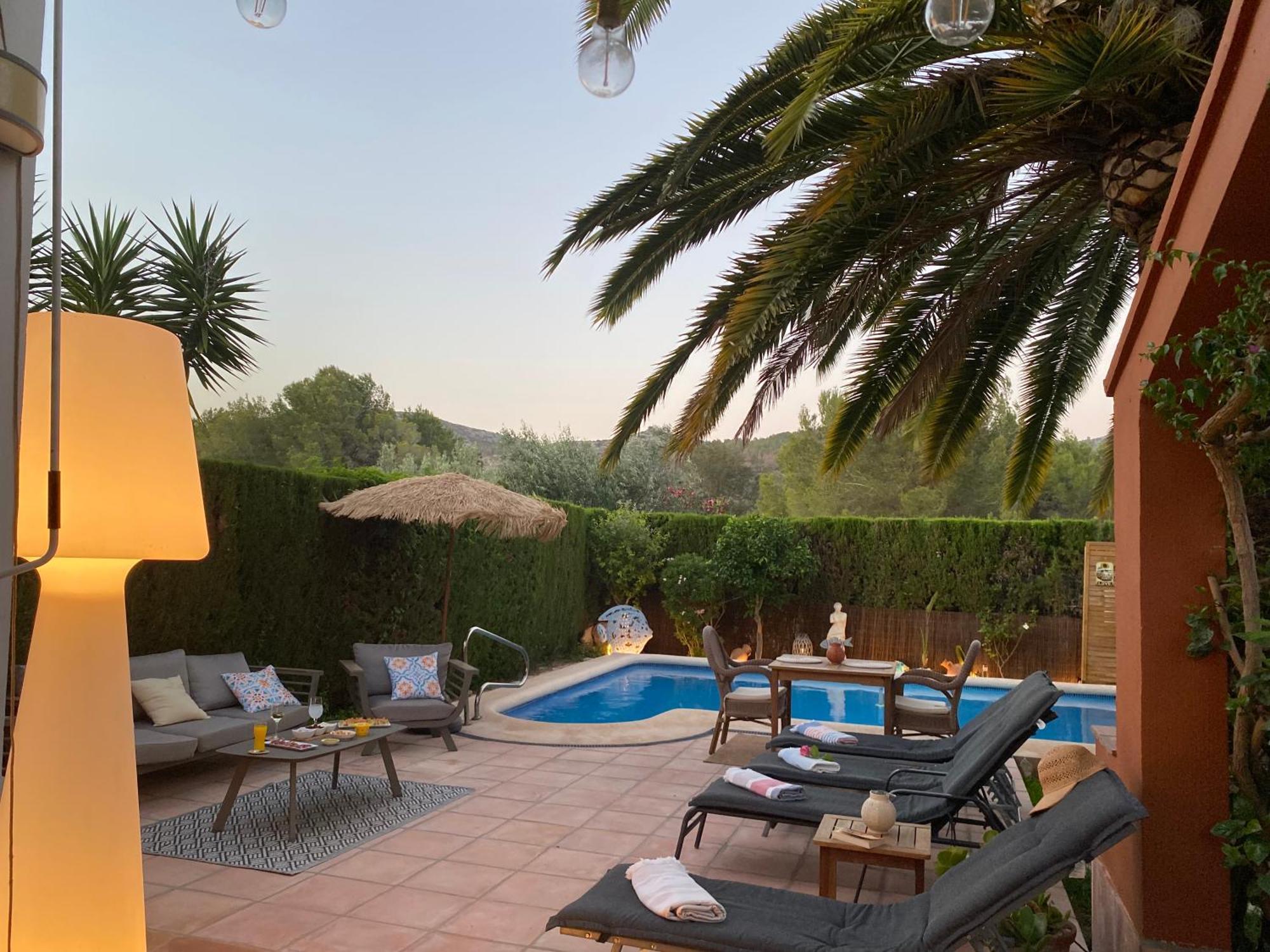 Maison Cosy Au Pied Du Golf Avec Piscine Privee Muntanya la Sella エクステリア 写真
